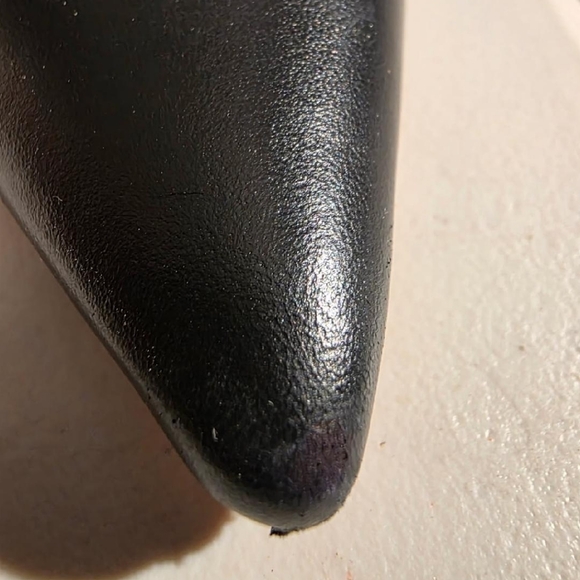 Guilhermina Anthro strappy black kitten heels, sz 8 EUC - Picture 11 of 13